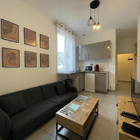 Apartment Le Retro - Riviere - 2p - Reve Au Mans Le Mans