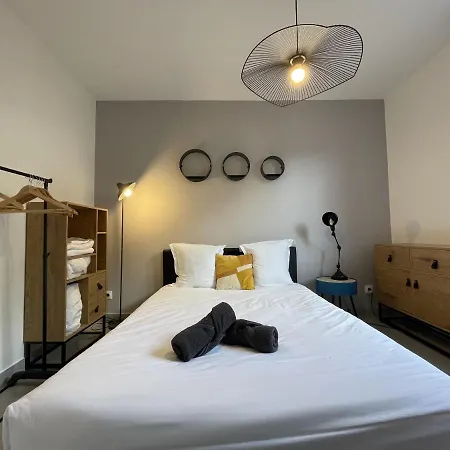 Le Retro - Riviere - 2p - Reve Au Mans Apartment Le Mans